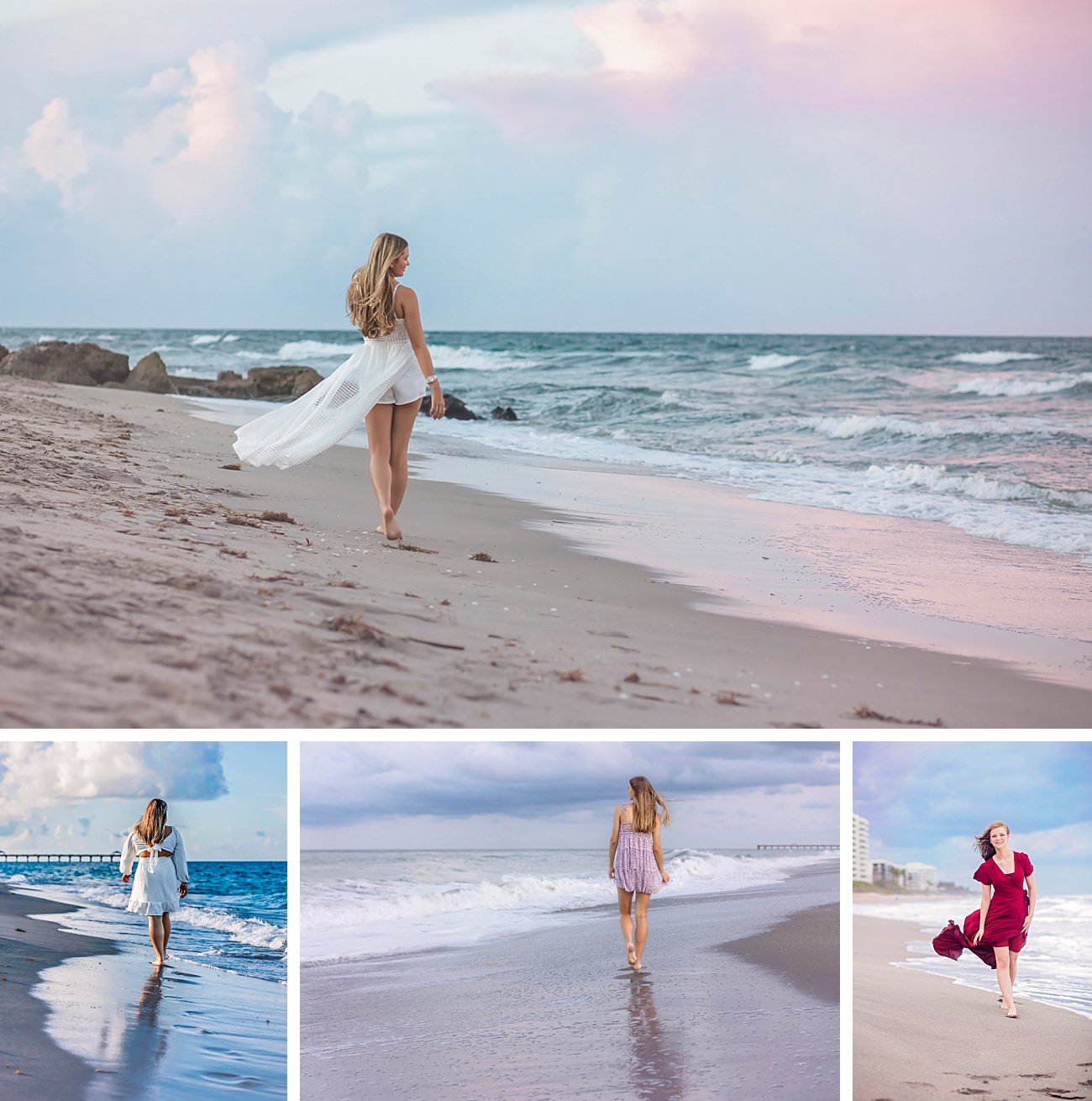 Barefoot-in-Surf-Collage - Traci Sproule Photography